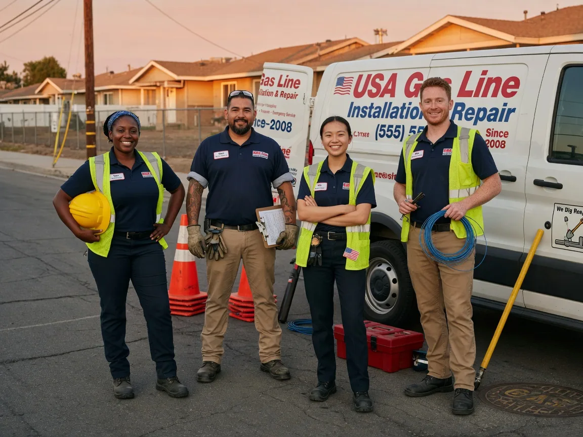 Gas Line Installation company in Fulton, CA